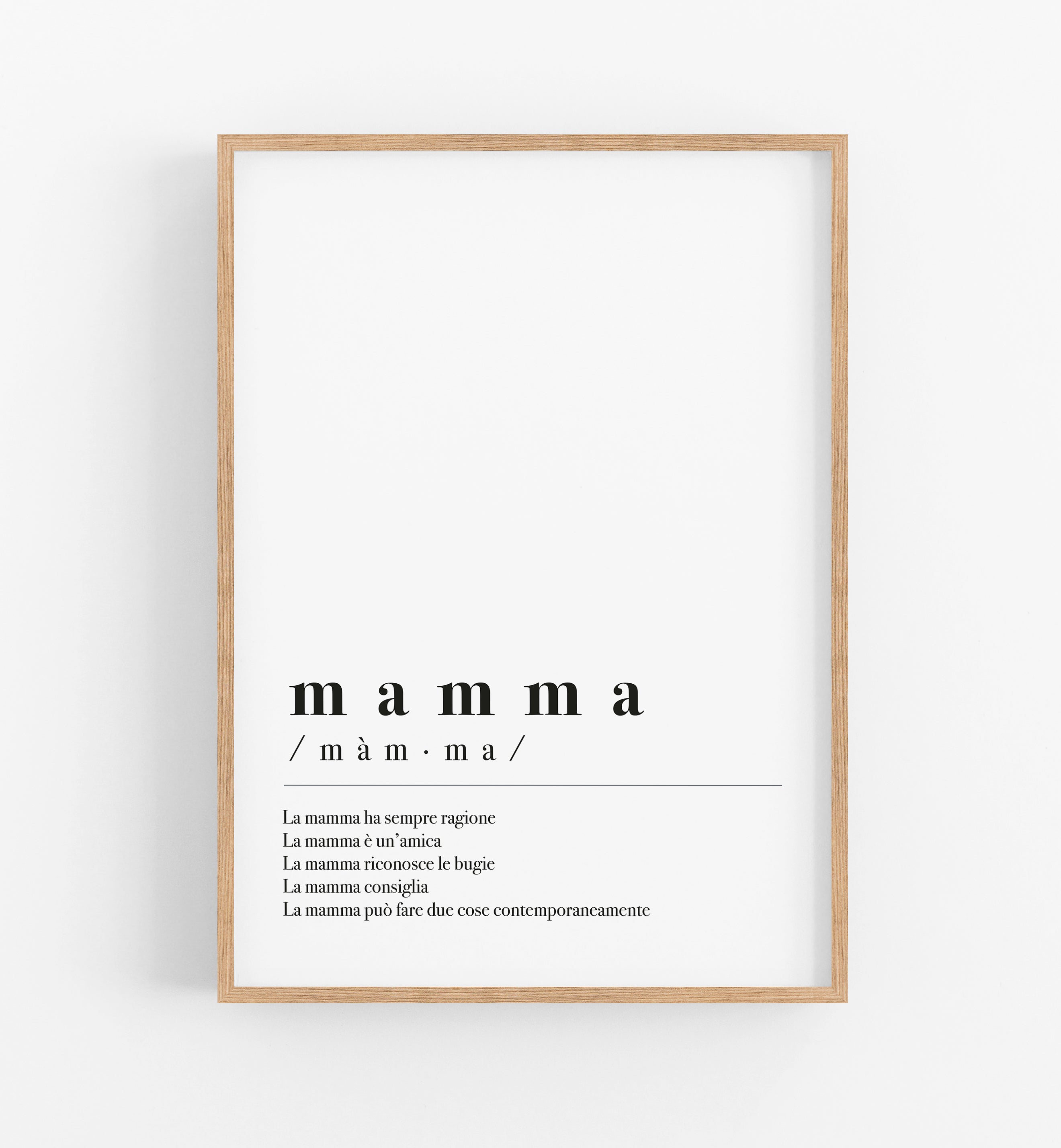 Mamma Poster