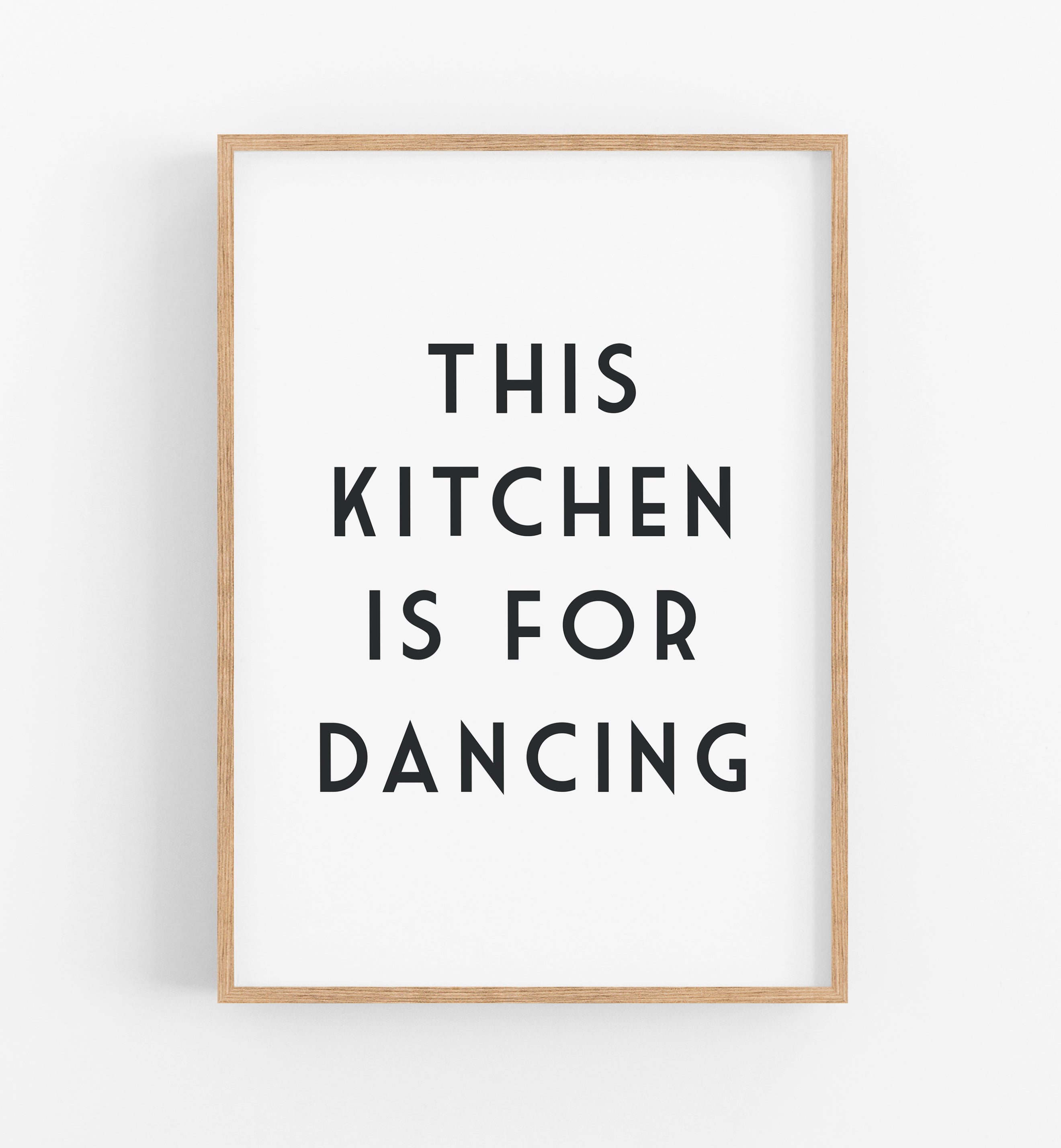 This kitchen is for dancing PROMO