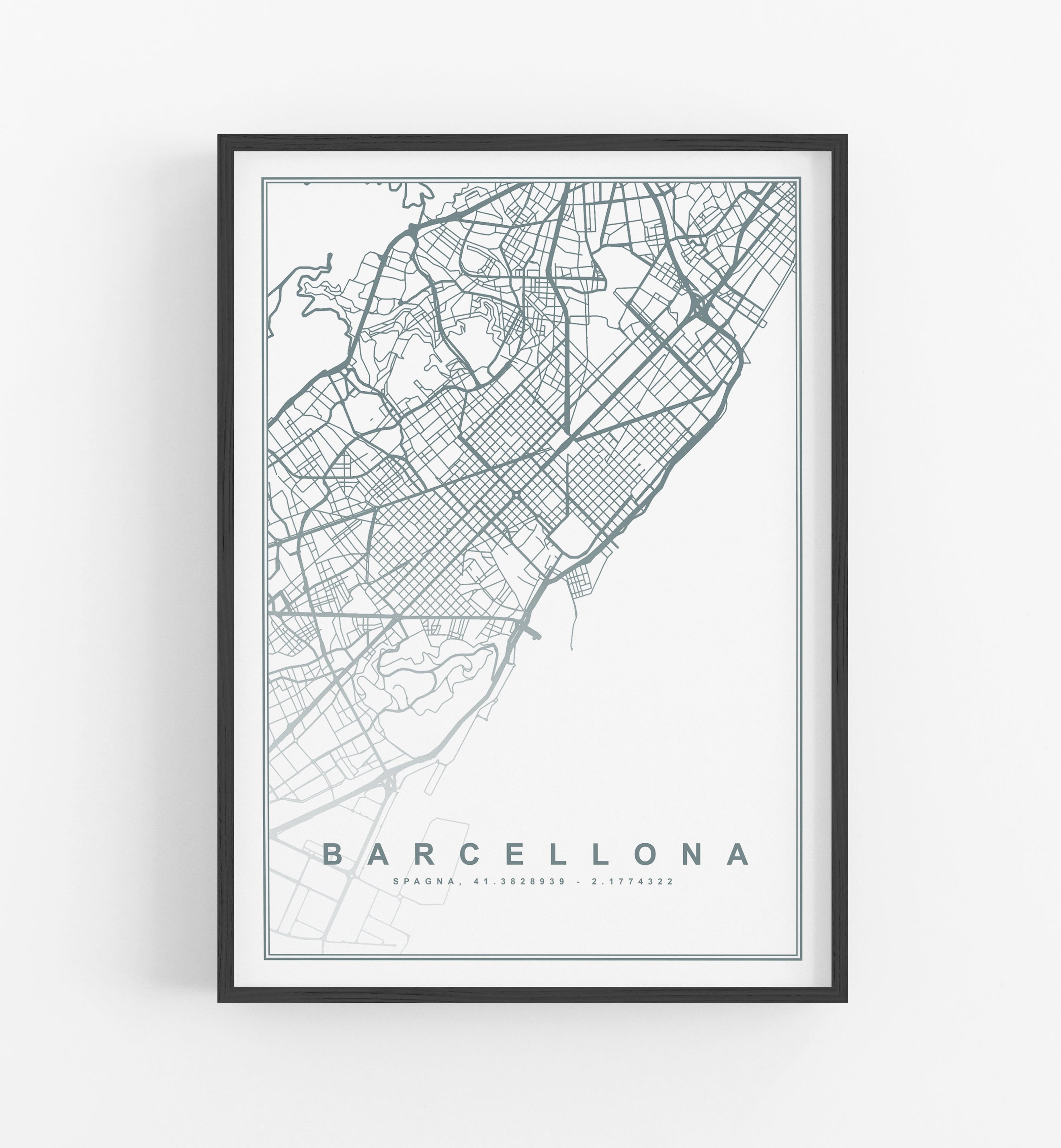 Mappa Barcellona