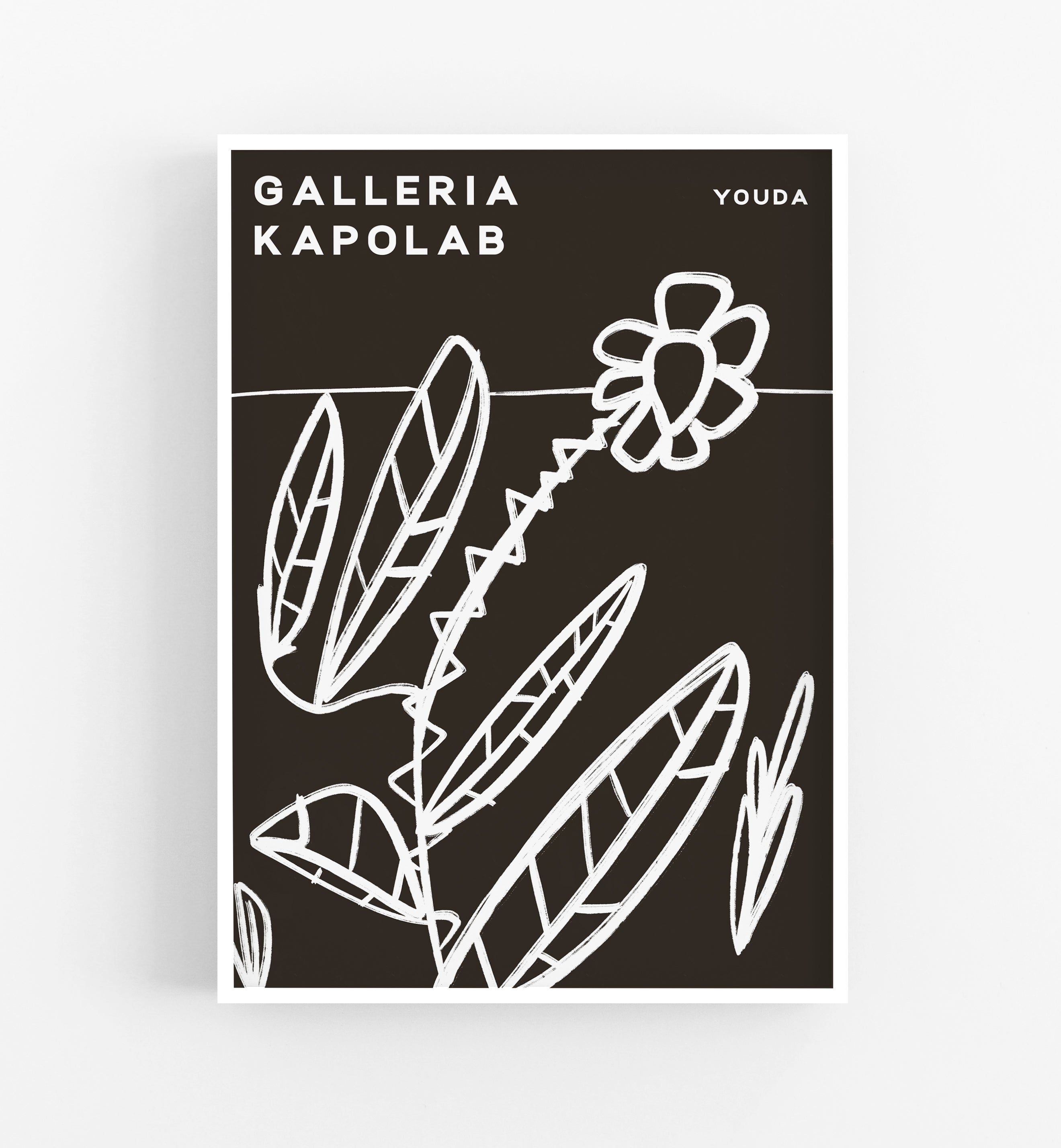 Galleria Kapolab Black Flower