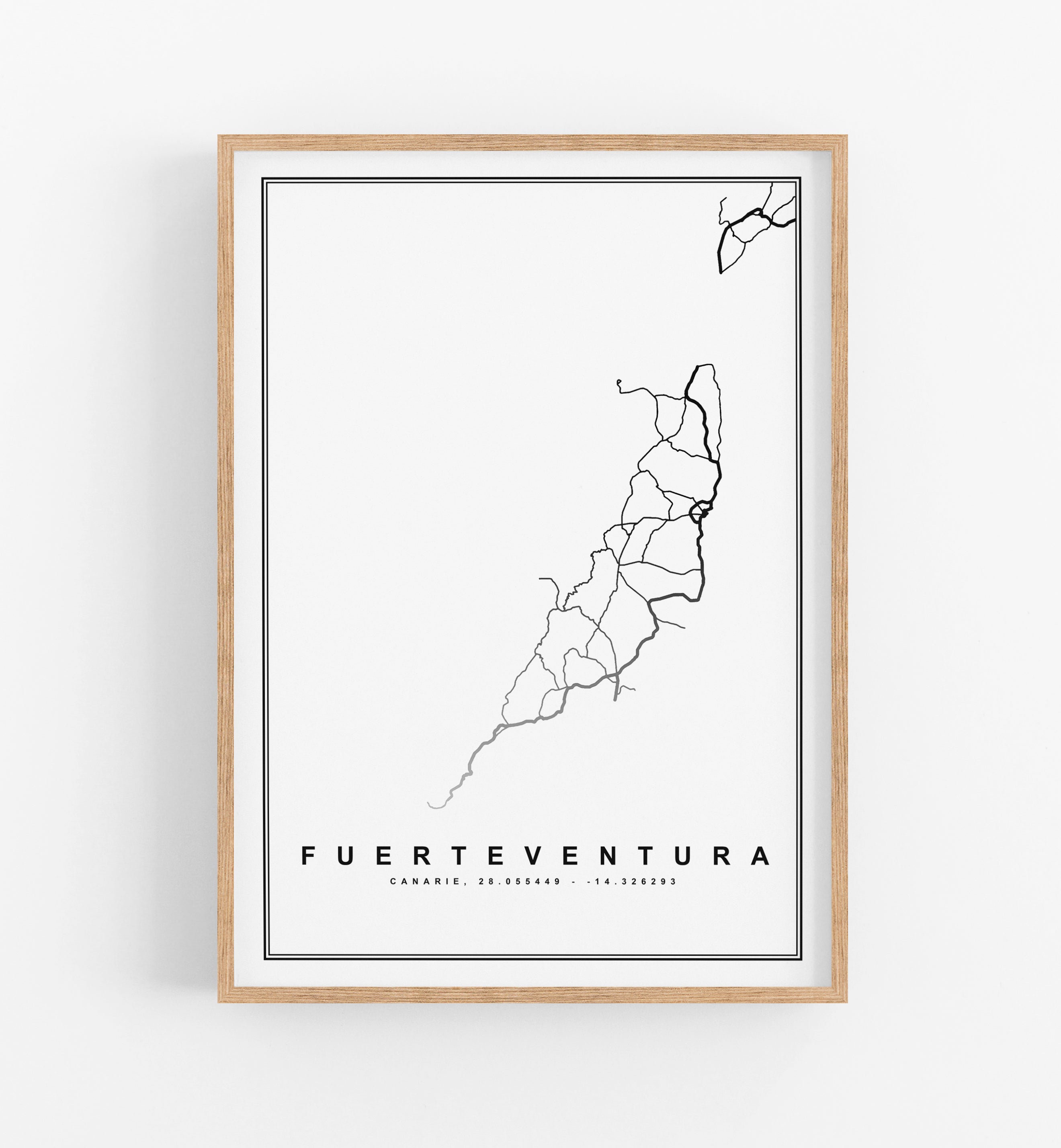 Mappa Fuerteventura