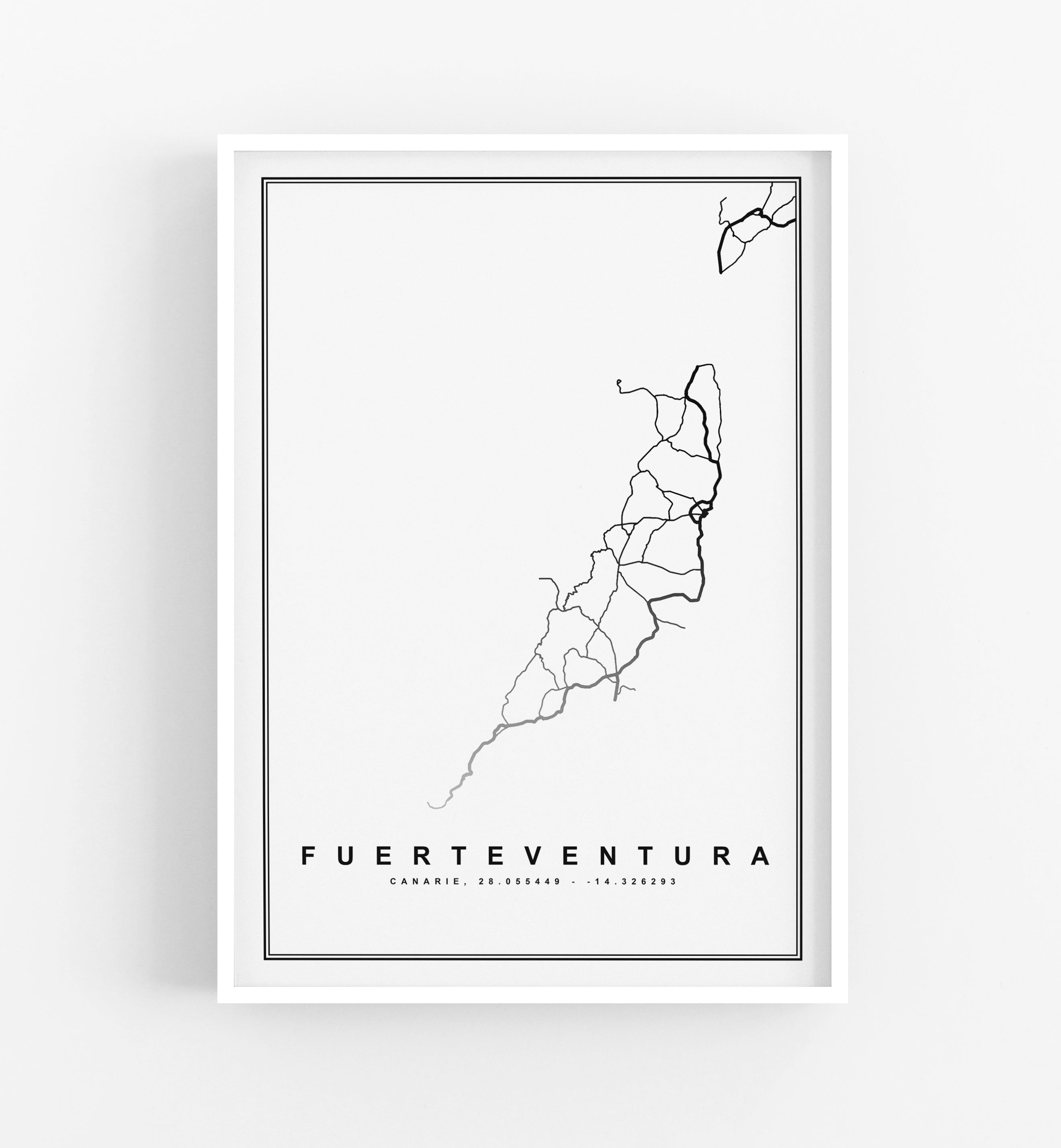 Mappa Fuerteventura