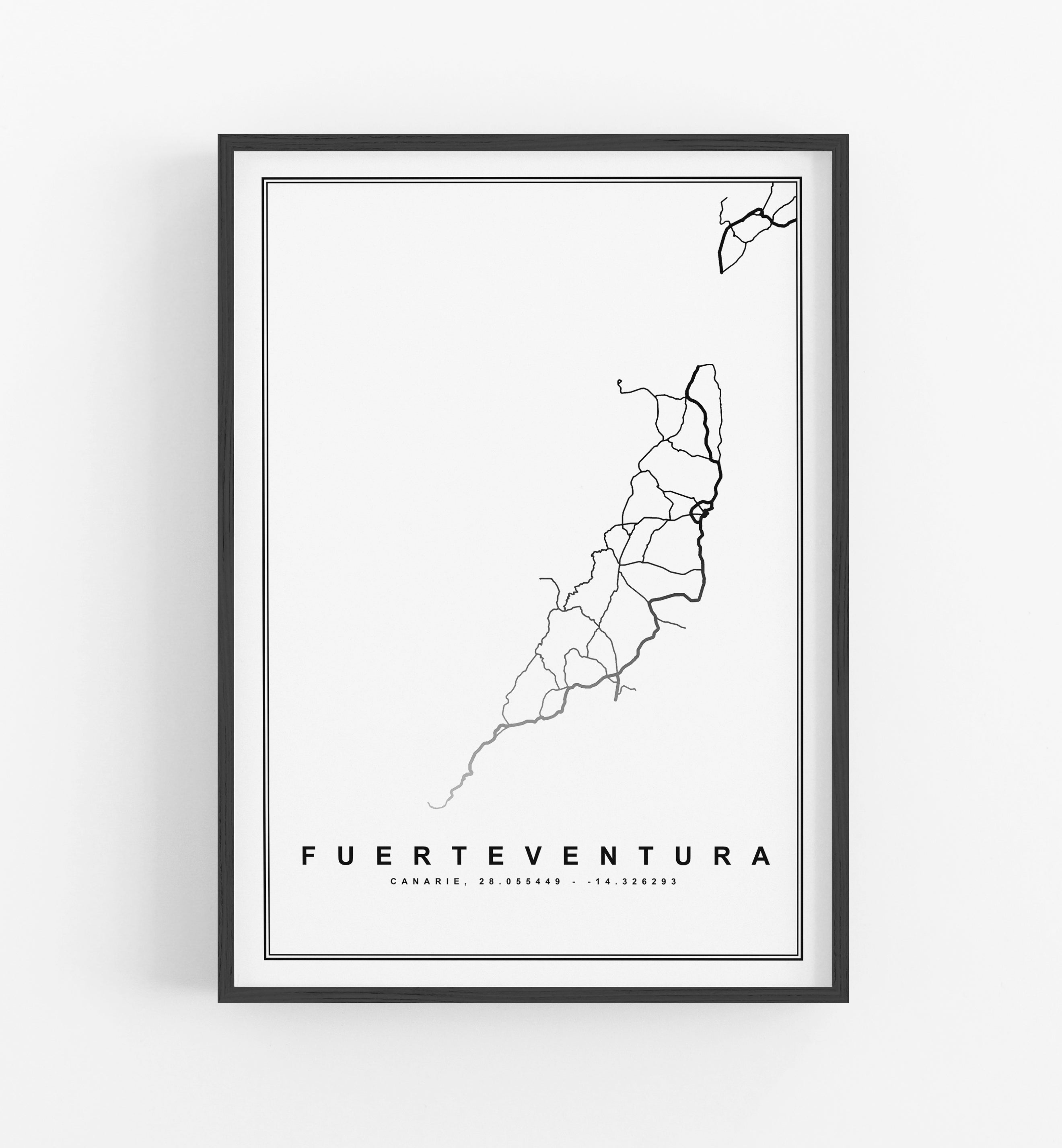Mappa Fuerteventura