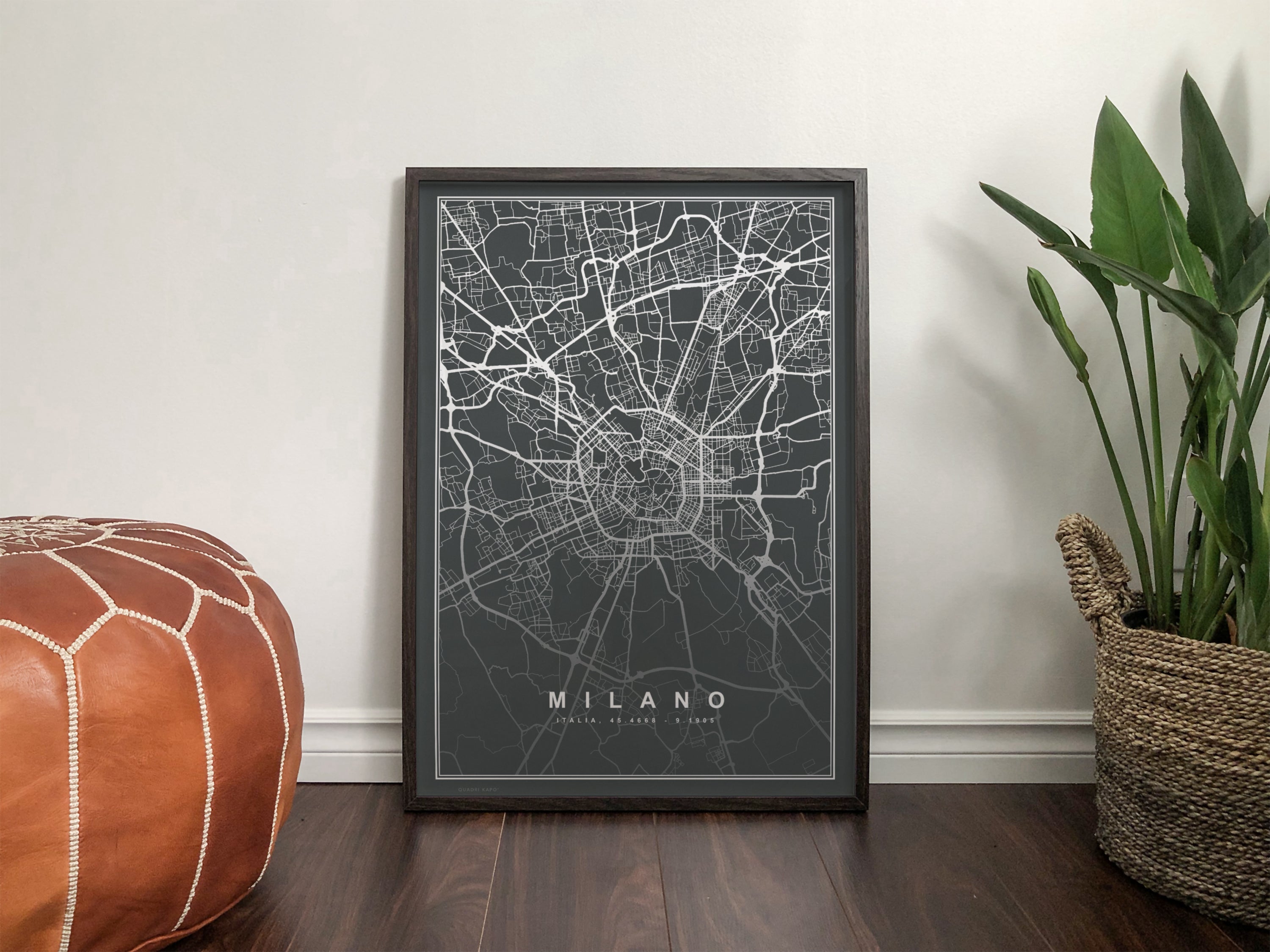 Mappa Milano Black Edition
