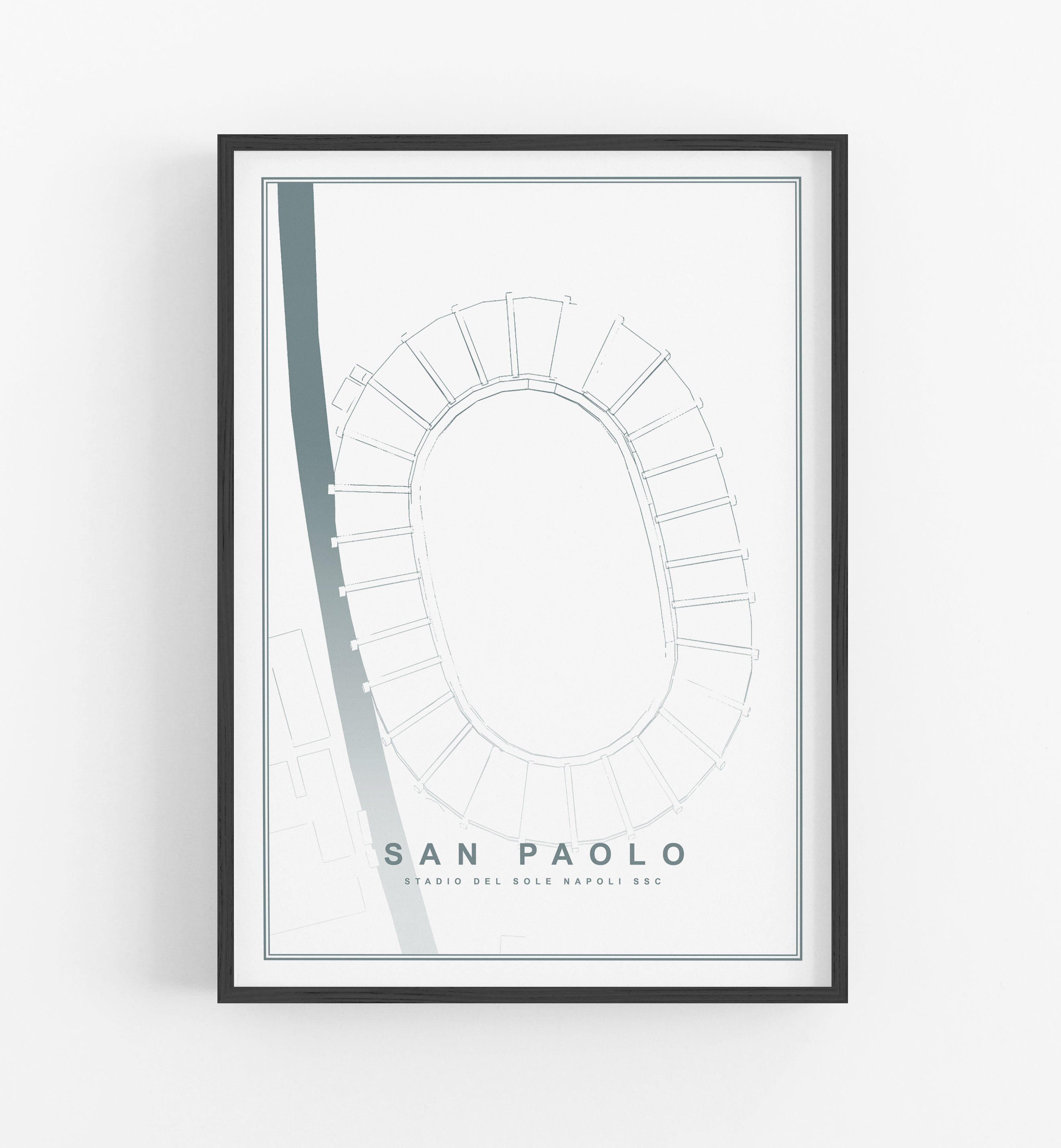 Mappa Napoli Stadio San Paolo