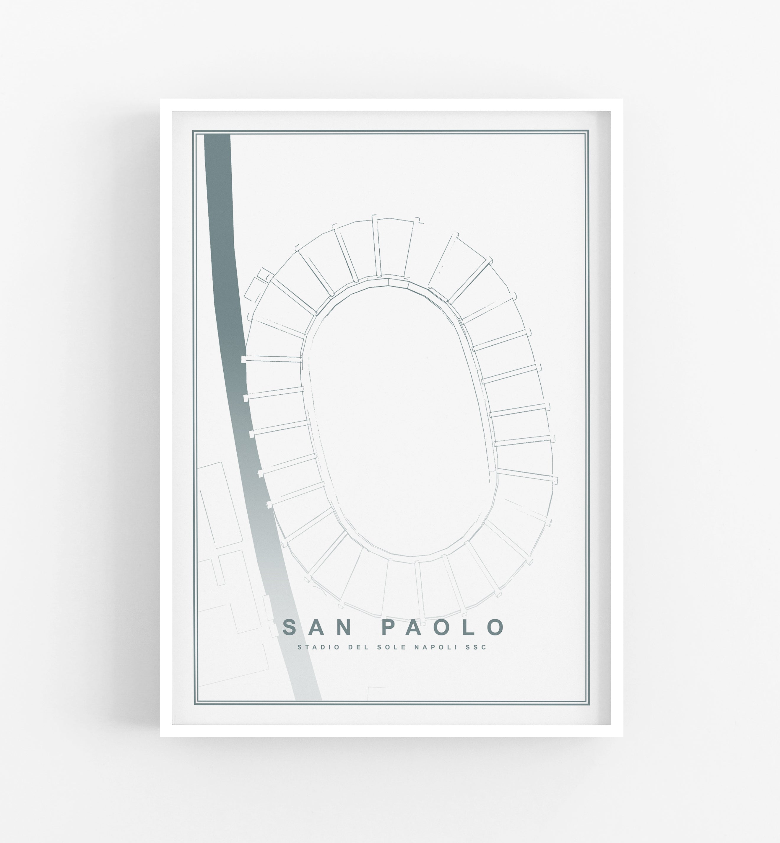 Mappa Napoli Stadio San Paolo