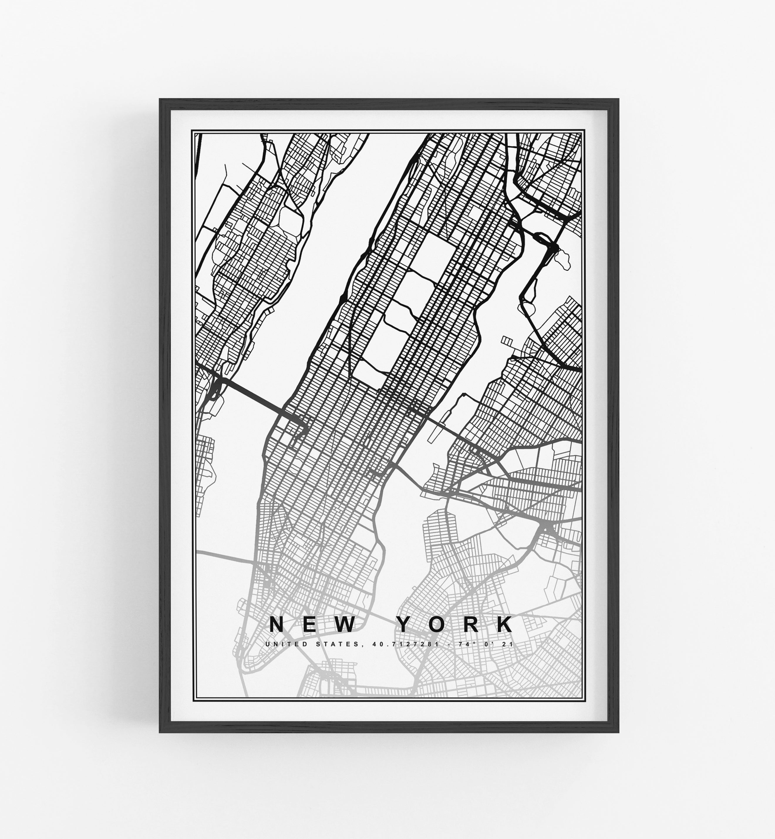 Mappa New York