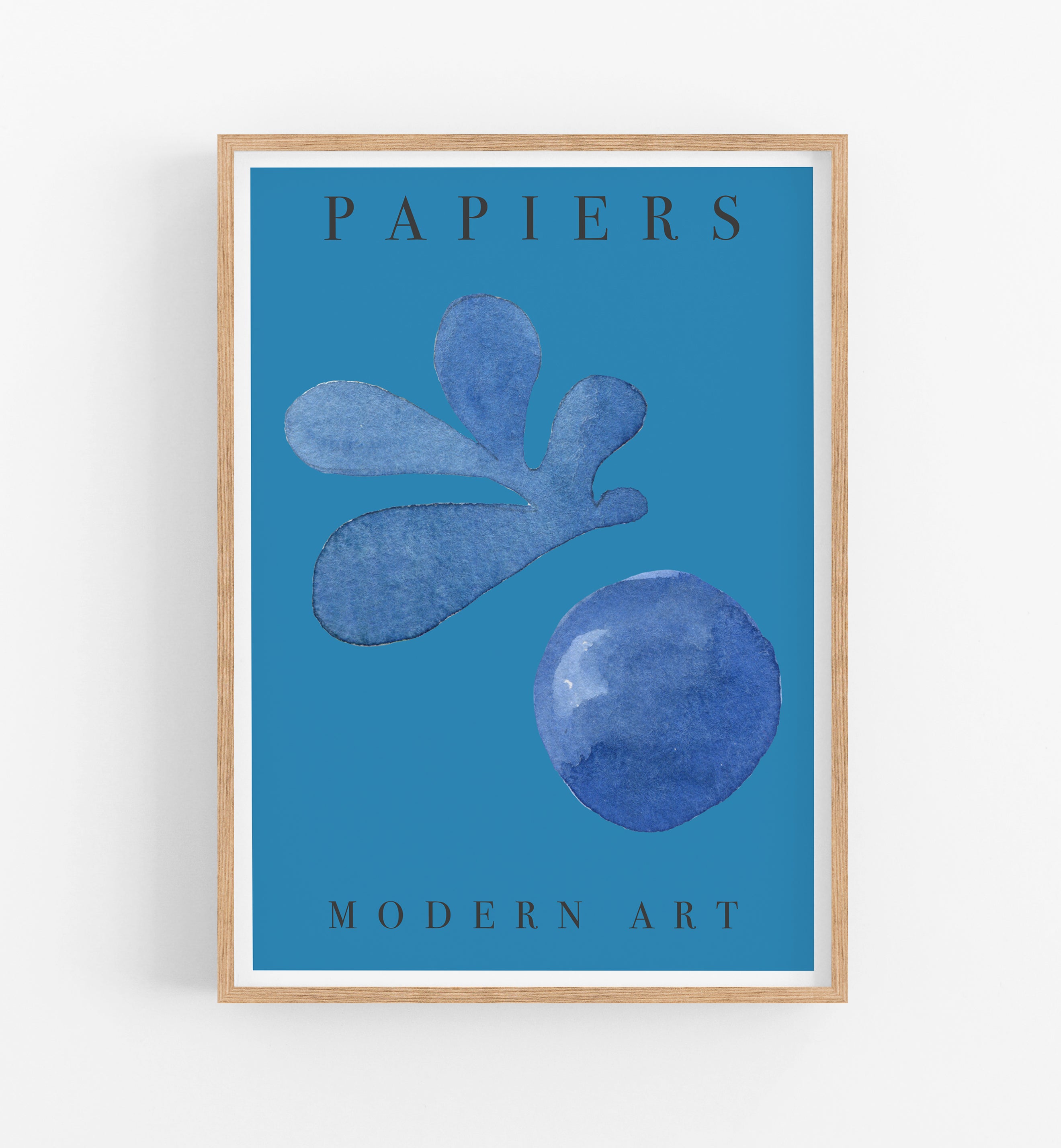 Papiers Cut Blue