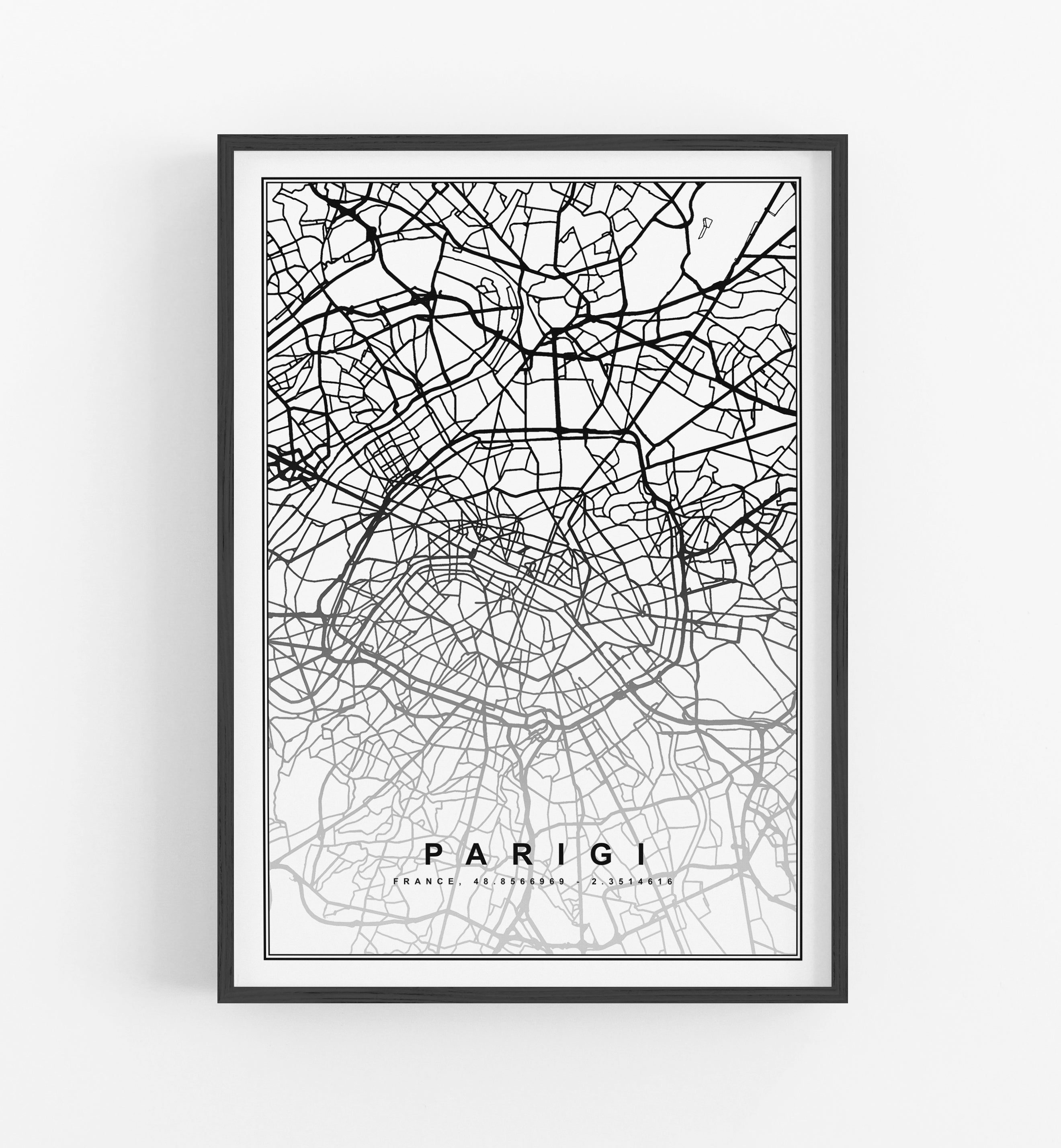 Mappa Parigi