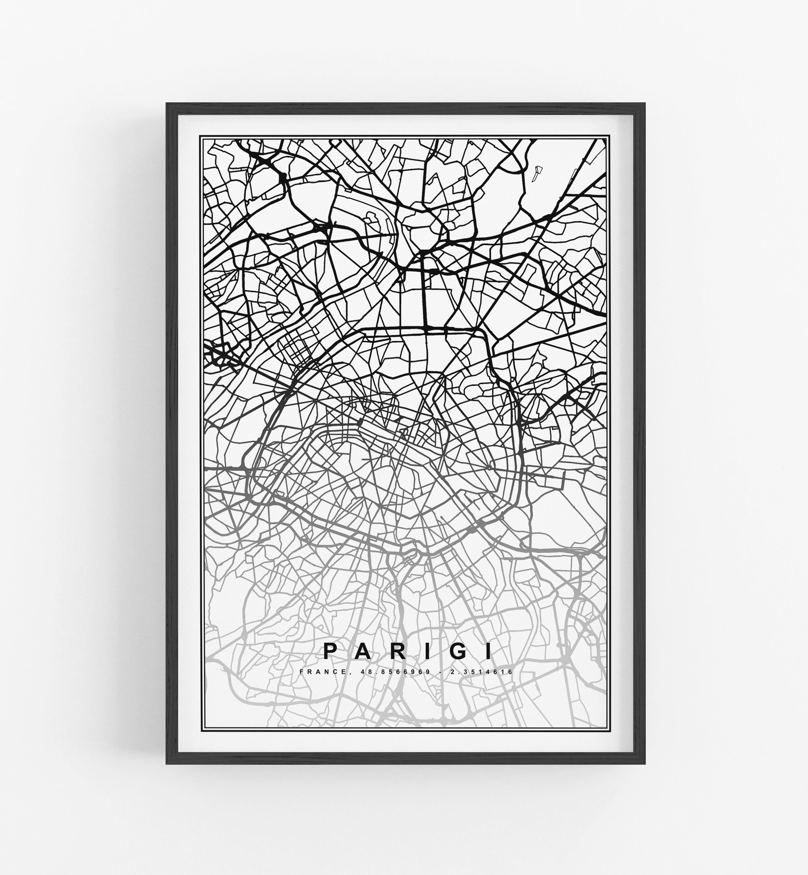 Mappa Parigi