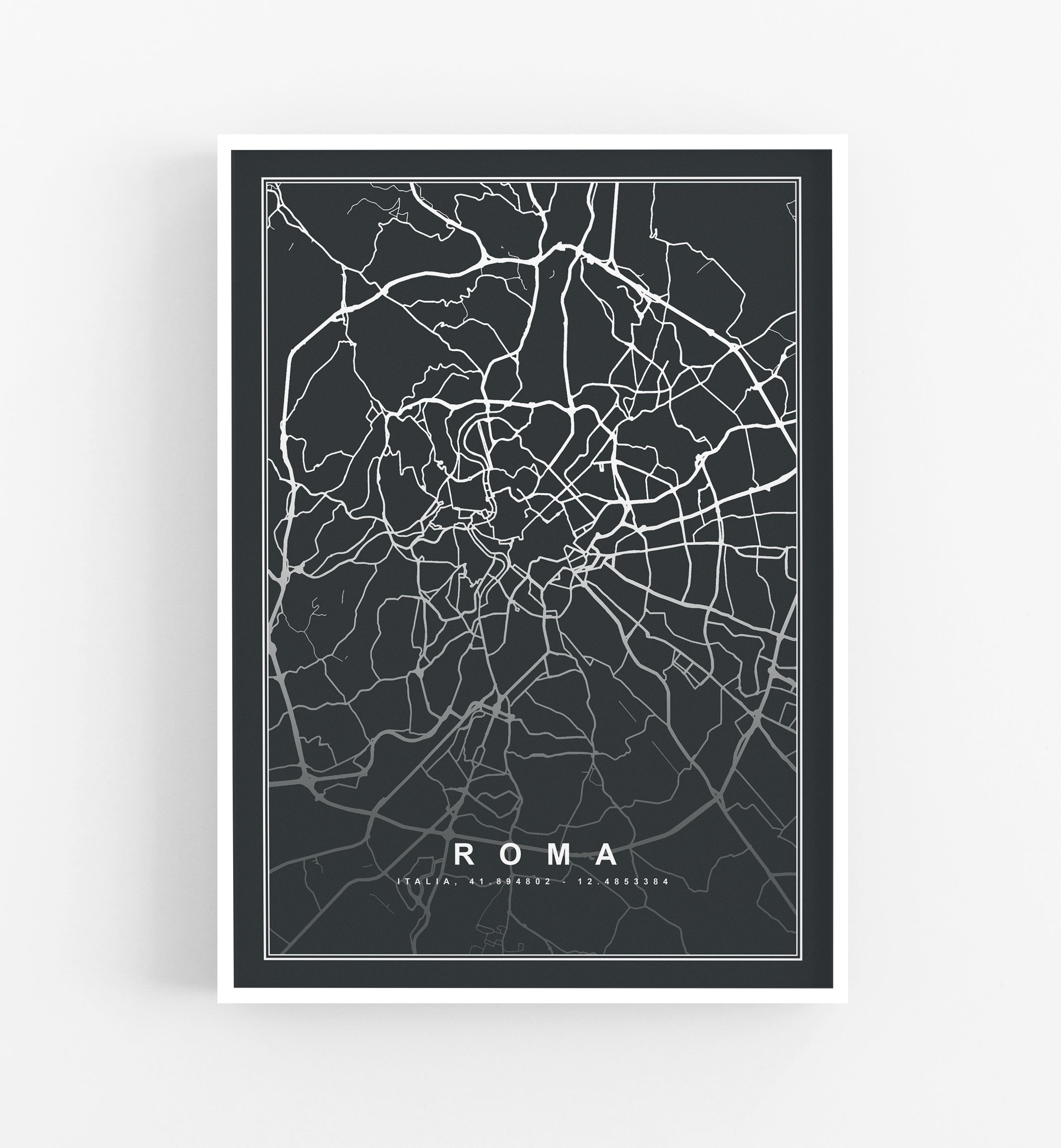 Mappa Roma Black Edition