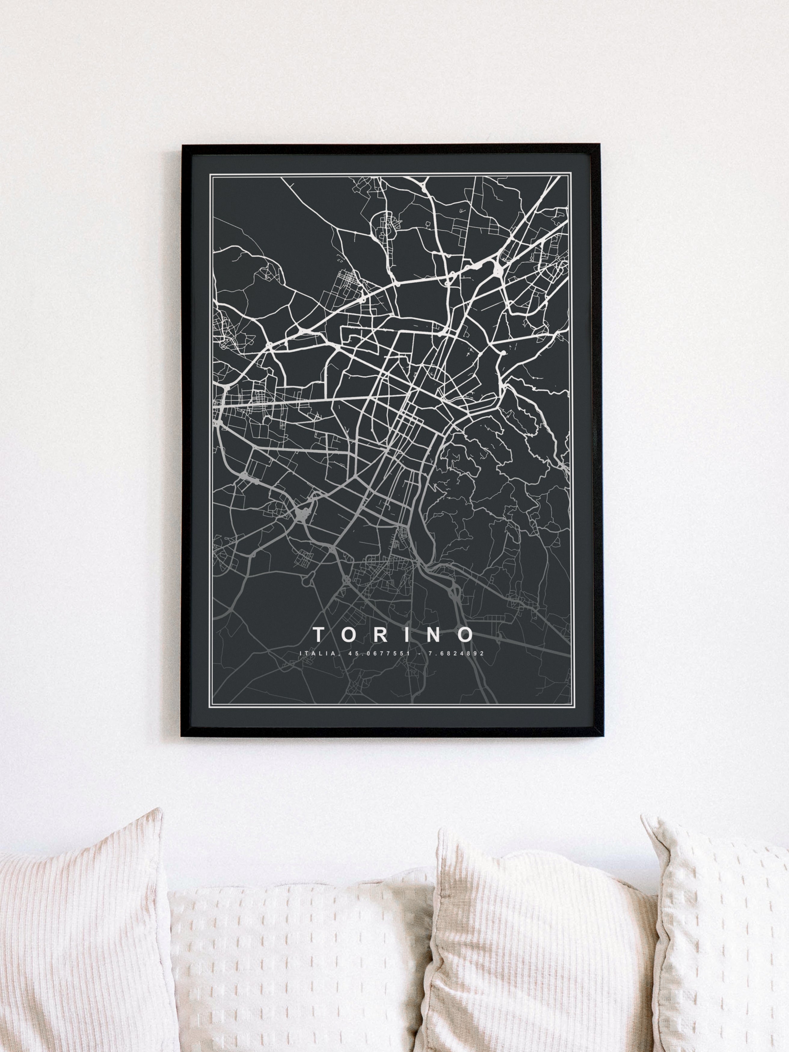 Mappa Torino Black Edition