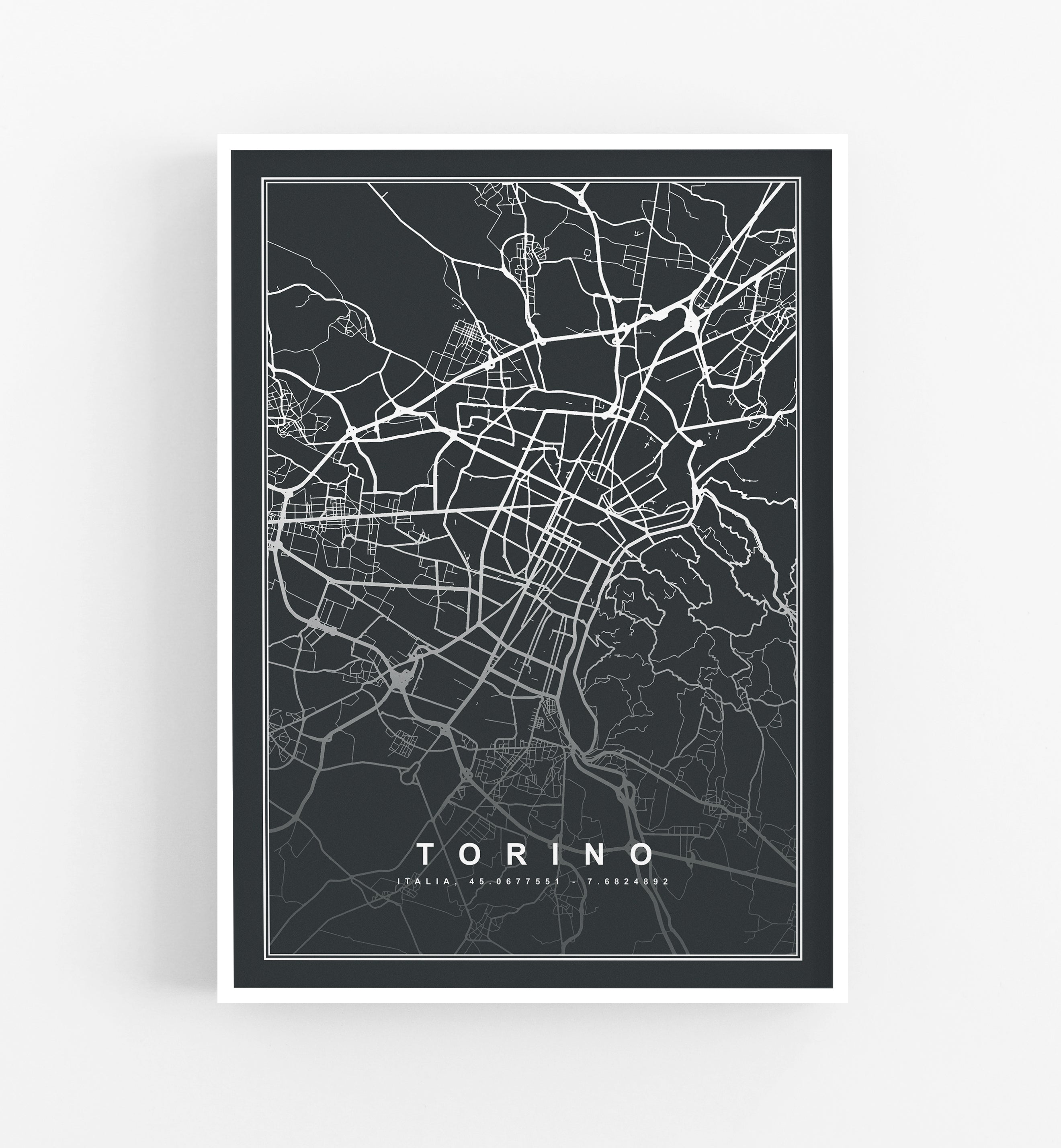 Mappa Torino Black Edition
