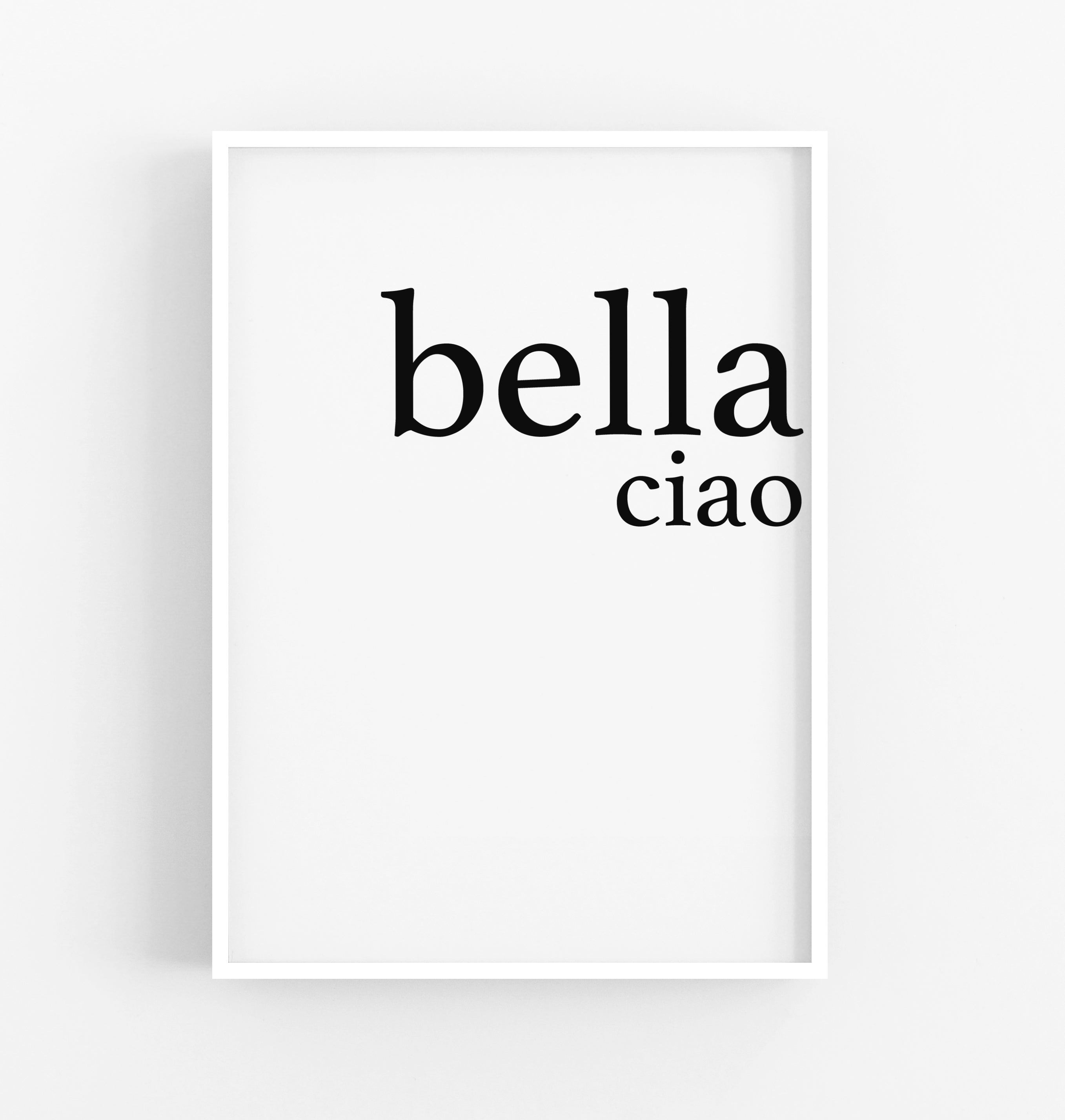 Bella ciao!