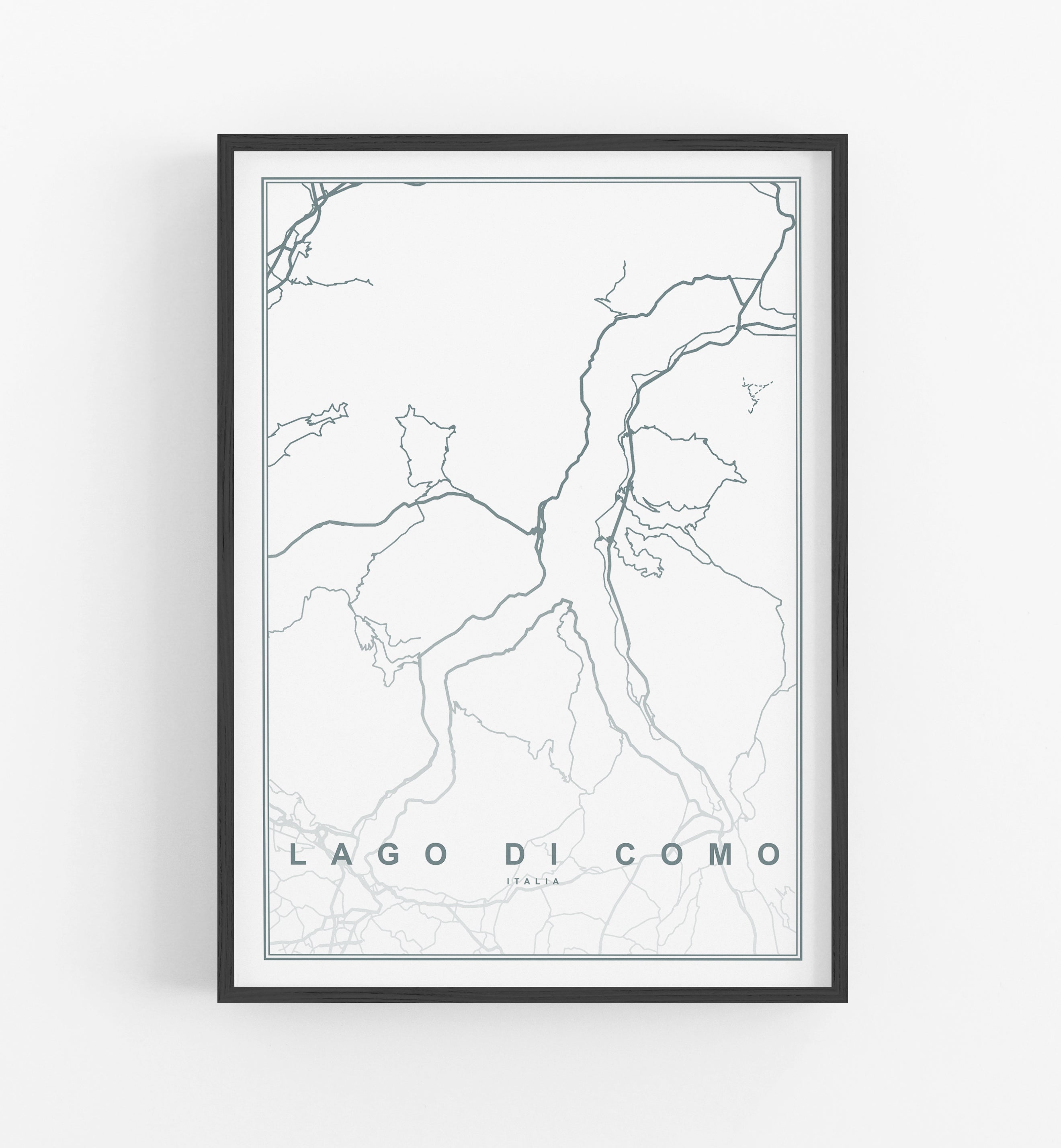 Mappa Lago di Como