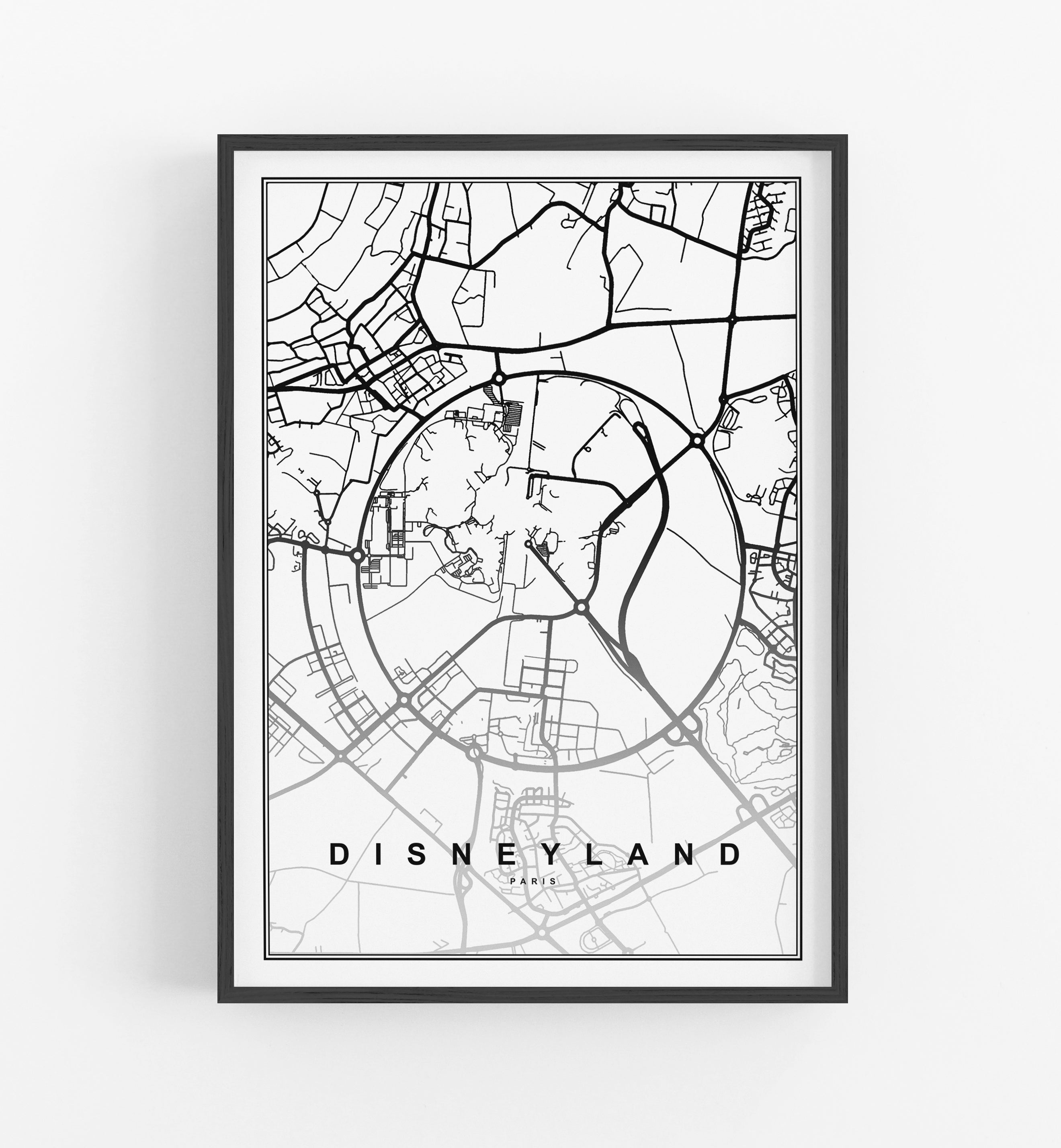 Mappa DisneyLand Paris