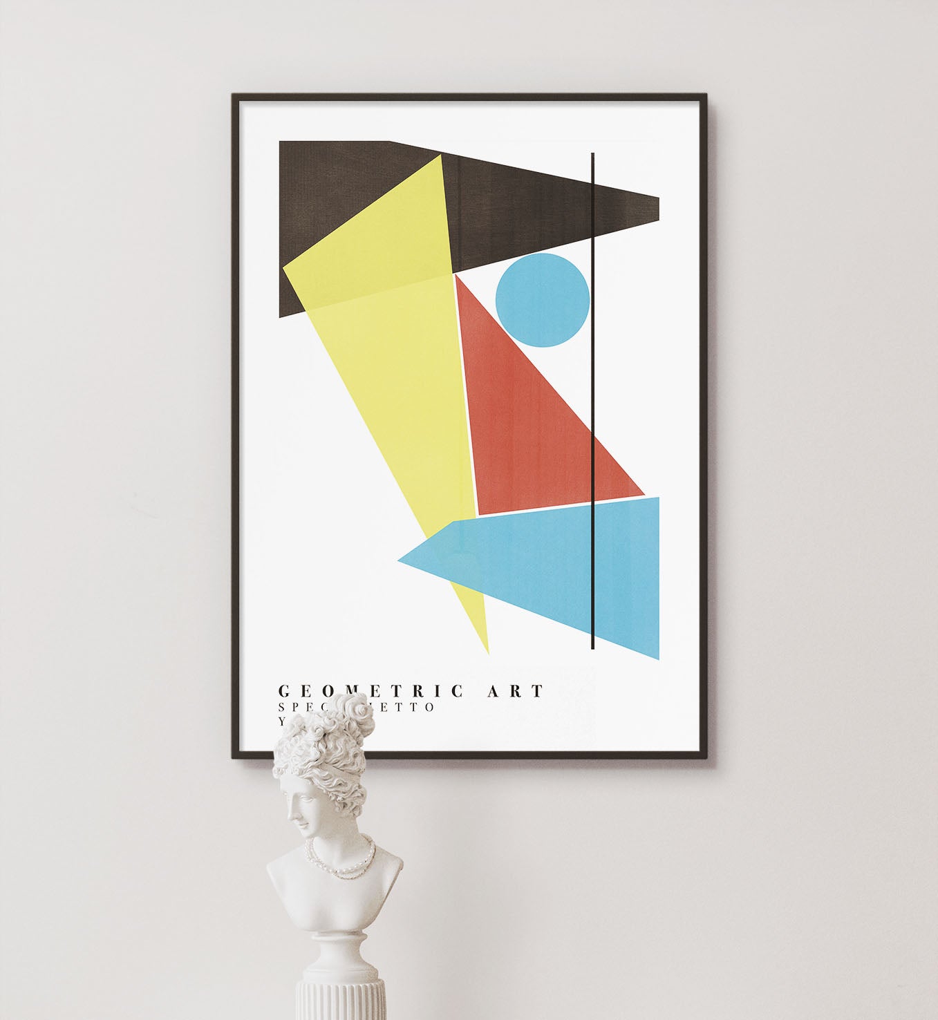 Specchietto Geometric Art