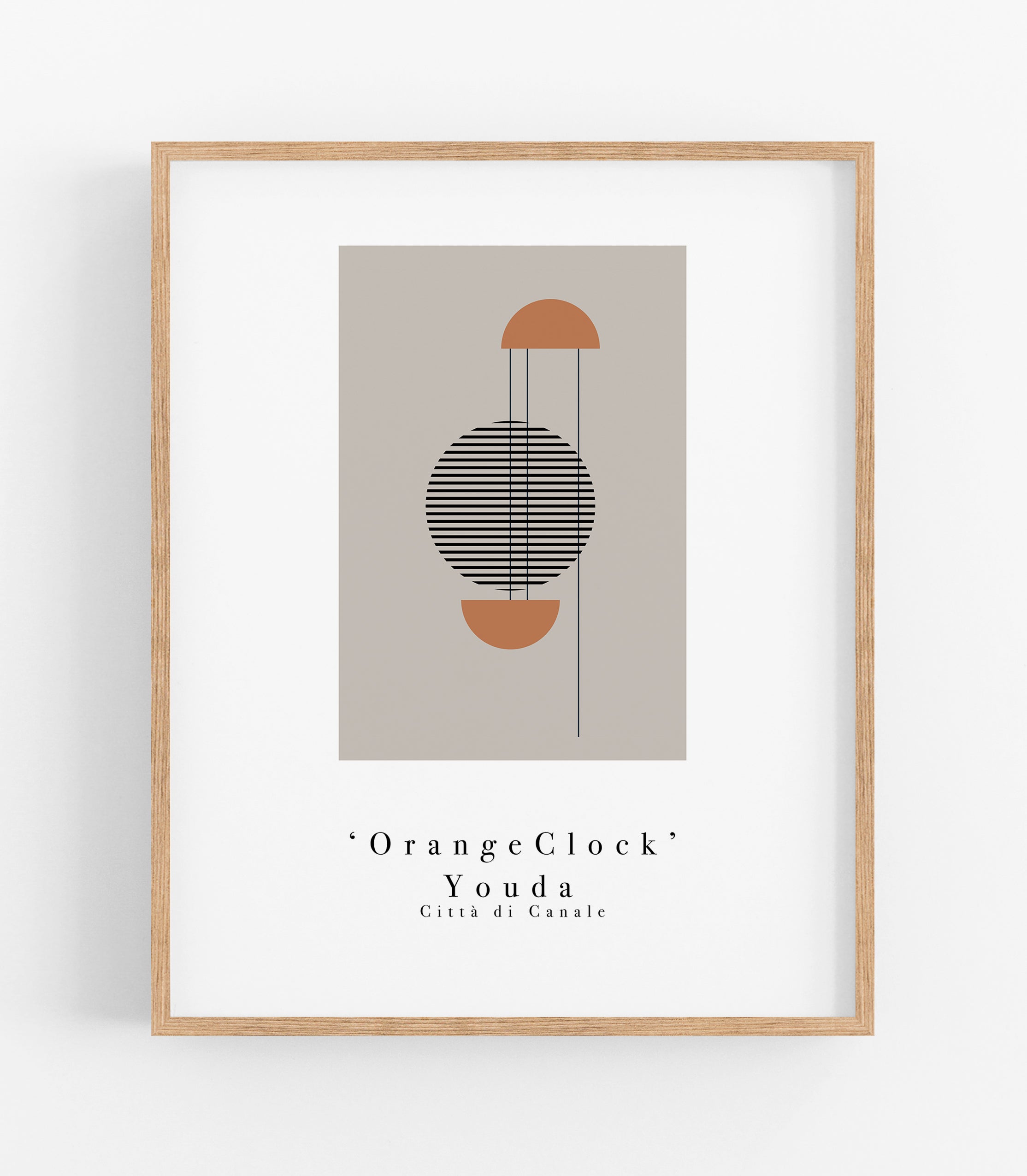 Orange Clock Galleria