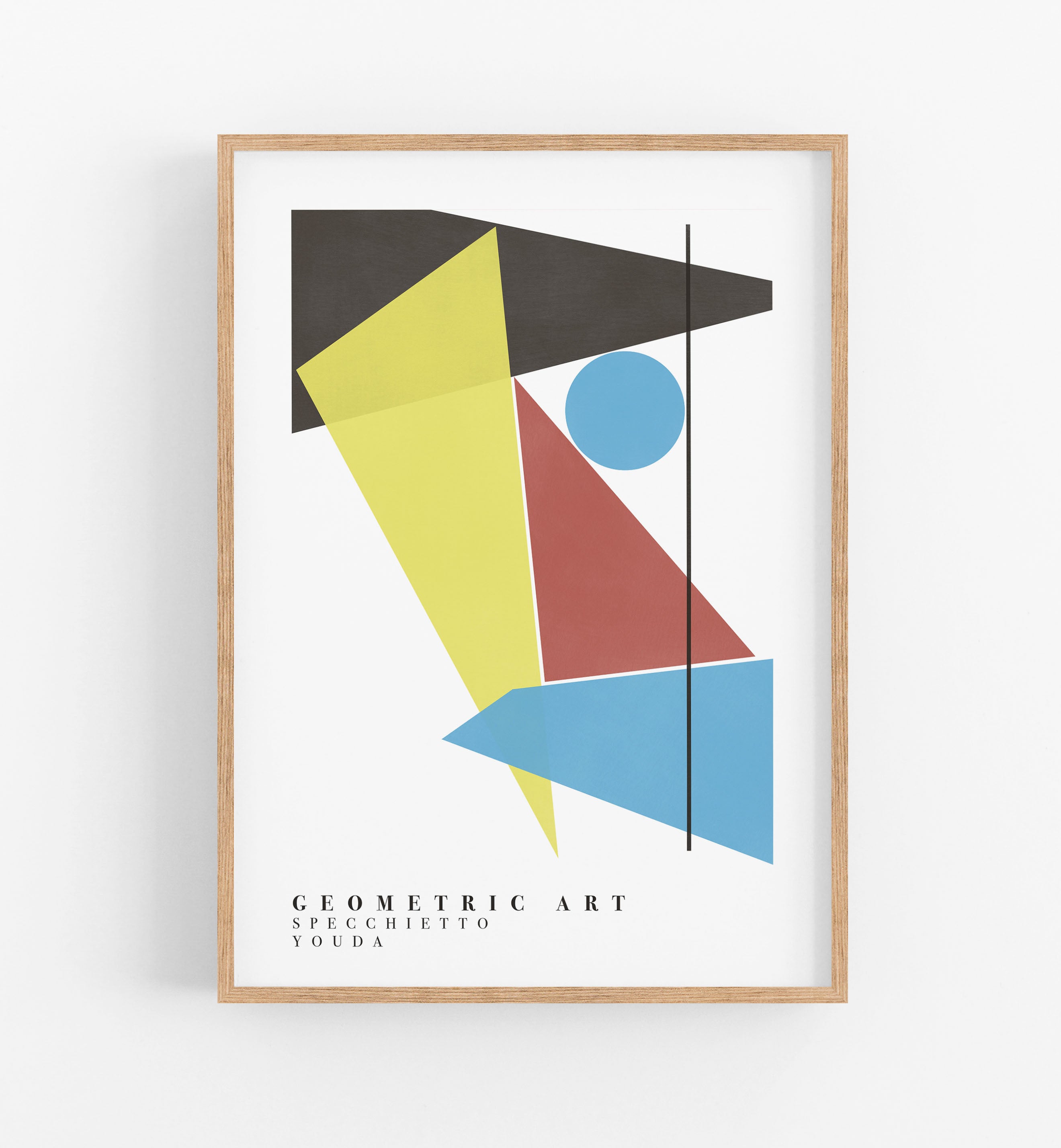 Specchietto Geometric Art