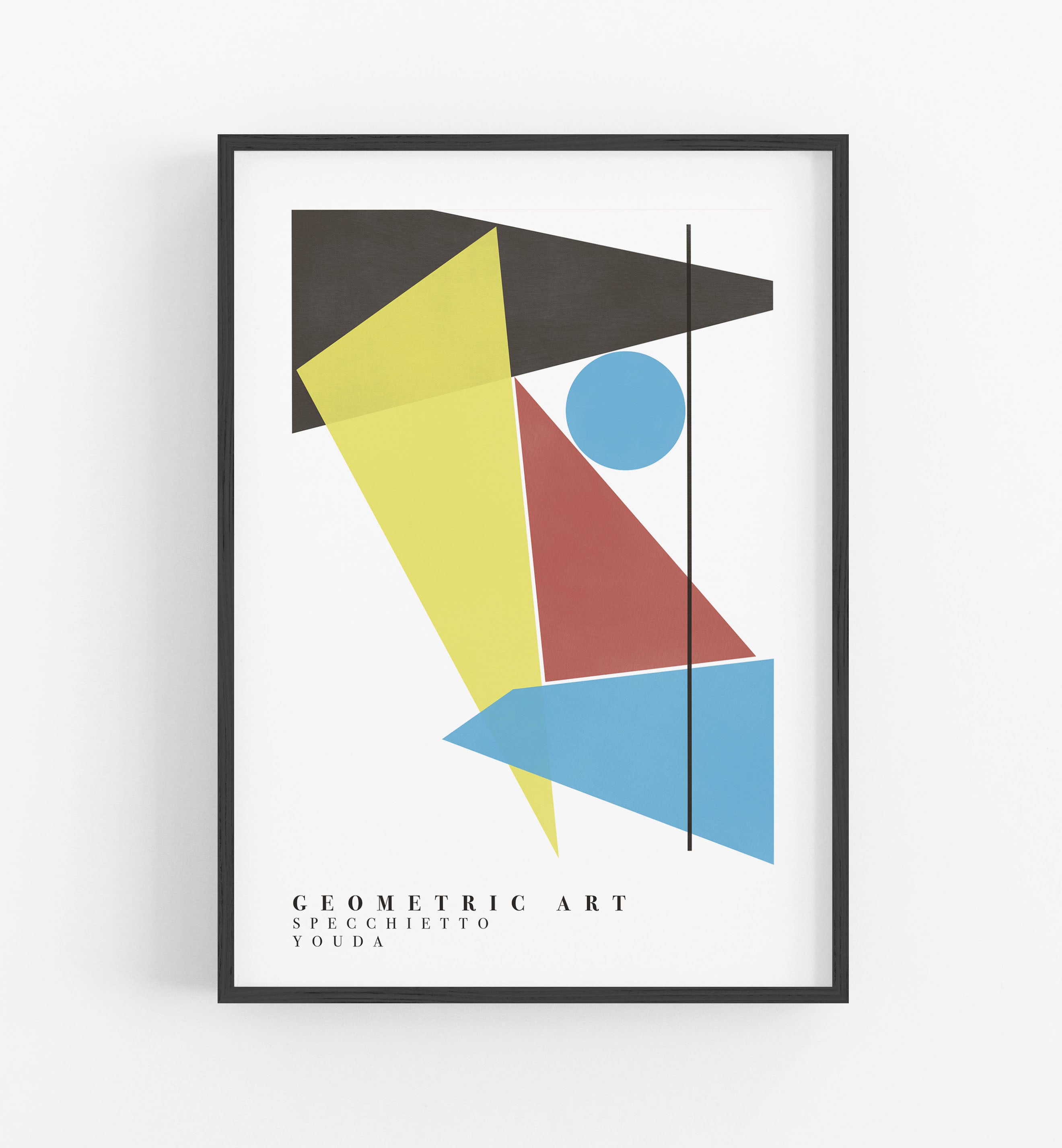 Specchietto Geometric Art